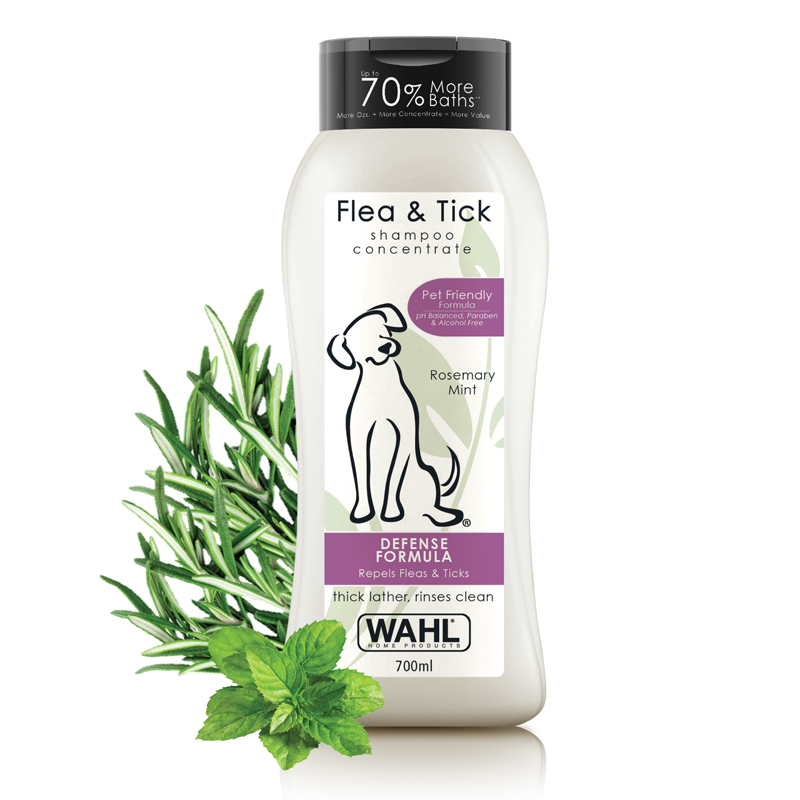 wahl natural pet shampoo flea and tick